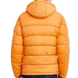 Solid <b>Pattern</b> Men Nonwoven High Street Casual Stand Collar Zipper <b>Quilted</b> Waterproof Eco-Friendly Heated Breathable Front - Product Image 2