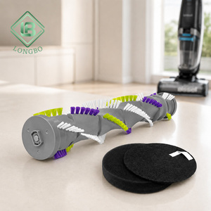 Ensemble de brosses et de filtres de remplacement compatibles avec les aspirateurs Bissells Cleanview Swivel Pet Crosswave 2252 2486 2488 2489 2253 2254 2258 # 1604545 1611230 - Product Image 1