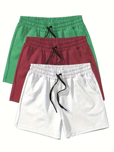 Men's Casual Summer <b>Shorts</b> Drawstring Waist Lightweight Woven Fabric Comfortable Fit Workout Gym Casual Summer Wear Bangladesh - Product Image 6