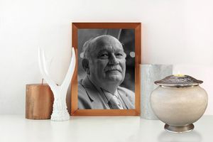 <b>Candle</b> Cremation Urn for Human Ashes - <b>Large</b> Pearl <b>White</b> <b>Candle</b> Urn - Decorative Urn for Ashes Display at Home - Beautiful - Product Image 3