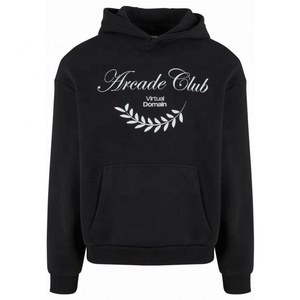 เสื้อฮู้ดดี้โอเวอร์ไซส์ผู้ชายไซส์ใหญ่ ผ้าฝ้ายฟลีซ 100% สำหรับฤดูหนาว มีกระเป๋า  งานปักคุณภาพตามสั่ง ตามเทรนด์ปี 2024 ของ OEM - Product Image 1