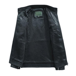 Chaqueta de Cuero Clásica para Hombre, Ideal para Uso Casual y Perfecta como Opción de Chaqueta Abrigada para Invierno - Product Image 3