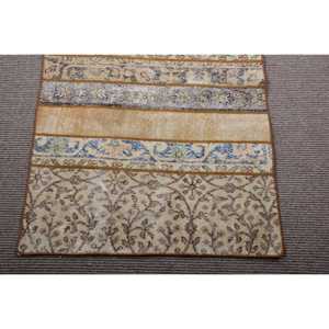 Alfombra de 2,7x9,9 pies, Alfombra Turca Vintage, Alfombra Marroquí Marrón - Product Image 5