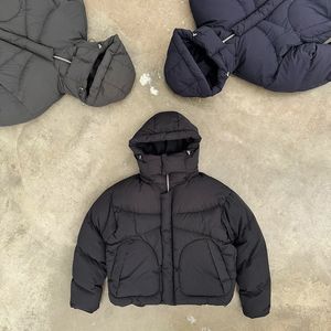 แจ็กเก็ตบอมเบอร์ให้ความอบอุ่นในฤดูหนาวซับในหนาใส่ได้ทุกวัน - Product Image 2