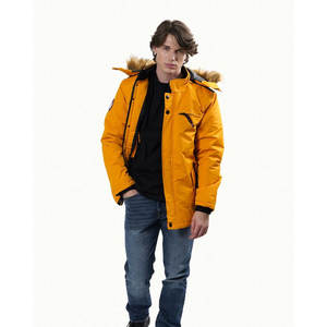 Chaqueta Parka de alta calidad al por mayor para hombre de la colección de invierno Chaqueta Parka de hombre de material original - Product Image 2