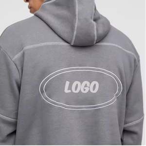 Pull à logo personnalisé sweats à capuche surdimensionnés et lourds pour hommes 350 Gsm Streetwear sweat à capuche zippé tie dye pour hommes - Product Image 5