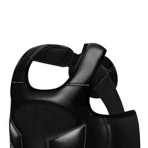 Protège-poitrine de boxe personnalisé pour homme avec anneau de protection en cuir et en PU, de haute qualité, durable et respirant - Product Image 4