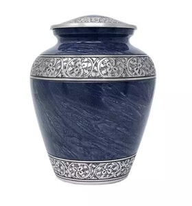 Urna clásica de color negro, urna clásica de cremación de alta calidad, suministros funerarios de precio asequible, calidad excelente - Product Image 6