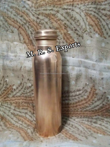 34 Oz Pure Copper <b>Water</b> <b>Bottle</b> Premium Quality <b>Metal</b> Copper <b>Bottle</b> Handcrafted Large Hammered Copper by M. R. S. EXPORTS - Product Image 3