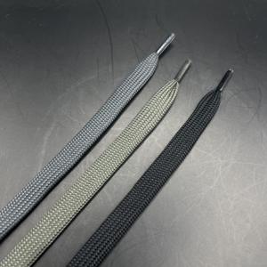 Corde Lacets Imprime Logo Écologique Haute Ténacité Couleur Personnalisée À Capuche Chaîne Cordon Cordon Vêtements Sacs Polyester Plat - Product Image 2