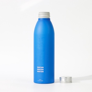 In Offset Màu Sắc Tùy Chỉnh Cấp Thực Phẩm BPA Miễn Phí Chai Nước 600Ml Nhôm Chai Nước Giải Khát Với Bằng Chứng Giả mạo Cap - Product Image 1