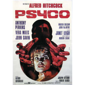 Modern Style Psycho <b>Poster</b> Paper Design for Wall Usage - Product Image 1