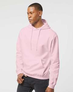 Sudadera con capucha de algodón de alta calidad de Bella Canvas, diseño de Color rosa, uso durante todo el día, sudadera clásica de algodón hilado en anillo/poliéster, sudaderas con capucha - Product Image 1