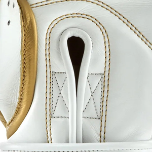 Gants de boxe en cuir pour hommes professionnels, haute qualité, logo personnalisé, évacuation de l'humidité, fermeture à lacets pour poignet à velcro - Product Image 6