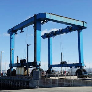 <span class=keywords><strong>50</strong></span> טון להרים נסיעות לסירות כונן הידראולי עיצוב מותאם אישית להניף סירה נייד - Product Image 6