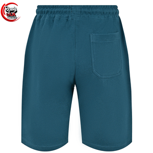 Solid Color 100% Cotton Gym <b>Shorts</b> for Men High Quality Fitness Sports & Running Gym Wear Vintage <b>Decoration</b> Swim Trunk - Product Image 2