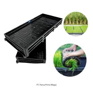 Bandeja de Plástico Resistente de Alta Calidad, Reutilizable y Ecológica para Viveros |   Sistema de Trasplante de Arroz Duradero |   Semillas de Arroz para Germinar - Product Image 2