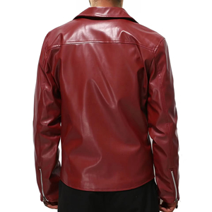 Chaqueta de Cuero para Hombre de Alta Calidad, Chaqueta de Cuero Personalizada para Exteriores, Hecha con el Mejor Material, la Mejor Chaqueta de Cuero para Hombre - Product Image 3
