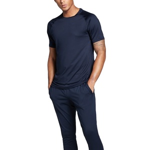 เสื้อยืดออกกำลังกายแบบเรียบสีพื้น แห้งเร็ว ใส่สบายสำหรับฤดูร้อน ทรงปกติ ระบายอากาศได้ดี เหมาะสำหรับเล่นกีฬา - Product Image 4