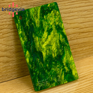 Láminas Acrílicas de Perlas Coloridas, Alto Brillo, PMMA Virgen, Grosor Personalizado para Corte Láser, Decoración de Joyería - Product Image 6