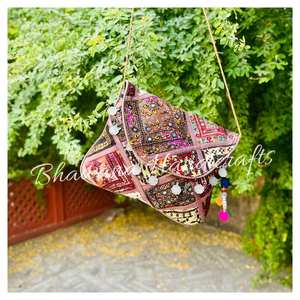 Bolsos Banjara, bolso de hombro bordado a mano indio, bolso Banjara Vintage Hobo Sling Tote étnico, bolso Banjara Boho - Product Image 5