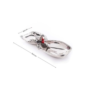 Bol à fruits secs en métal pour un usage quotidien à la maison Bol de service en aluminium pour la vaisselle de mariage taille personnalisée à un prix raisonnable - Product Image 2