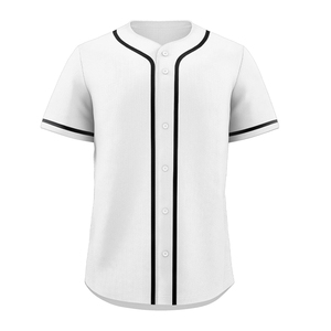 Camisetas de Béisbol Personalizadas de Alta Calidad, Logotipo, Colores y Tallas Personalizables |   Inspección de Control de Calidad del 100% para Equipos Masculinos Adultos e Individuales |   Ranum - Product Image 1