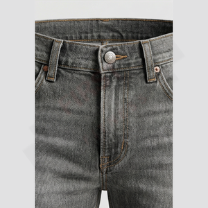 Jeans de Mezclilla Vintage de Corte Recto Regular para Hombre, Novedad 2025, Precio Económico, 100% Algodón, Servicio OEM, Suministro al por Mayor - Product Image 4