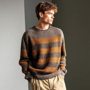 Top Trending 100% Cashmere Wool Sweater for Custom Logo Front Breathable Solid Color Quick Dry High Quality Winter Unisex - Product Image 5