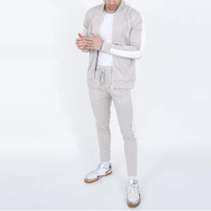 Fitness Sweat Suit Two Piece Set Tracksuit Activewear Jogging Suit Custom High Quality Cotton <b>Men</b> Sport Hooded Sweatsuit - Product Image 5