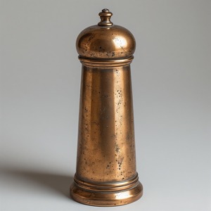 Moulin à poivre et shaker en laiton de qualité supérieure avec finition dorée brillante Artisan Crafted offrant un accent décoratif - Product Image 3