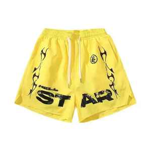 กางเกงขาสั้นผ้าไนลอน/สแปนเด็กซ์ ระบายอากาศได้ดี ขอบดิบ สไตล์สตรีทแวร์ สีซีดแบบโดนแดด ผ้าเฟรนช์เทอร์รี่ สกรีนโลโก้ได้ ล้างสีแบบวินเทจ ทำสีซีดแบบดิสเทรส - Product Image 6