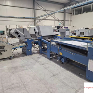Máquina plegadora de papel tamaño B1, modelo MBO B30-E 4-4 del 2005, con alimentador continuo, en venta. - Product Image 1