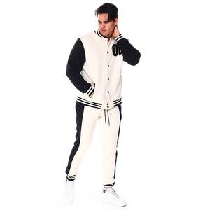 Chaqueta Varsity de Lana de Primera Calidad con Tela de Lona, Estilo Urbano, Protección UV, Transpirable y Ecológica, Ropa para Hombre en Oferta - Product Image 3