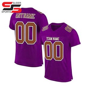 2025 diseña tu propia camiseta de fútbol americana personalizada al por mayor en blanco, camiseta de fútbol americano, camiseta impresa por sublimación - Product Image 3