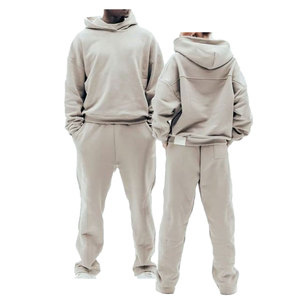 Survêtements de jogging d'entraînement personnalisés pour hommes Slim Fit 100% survêtement homme en molleton de coton - Product Image 5