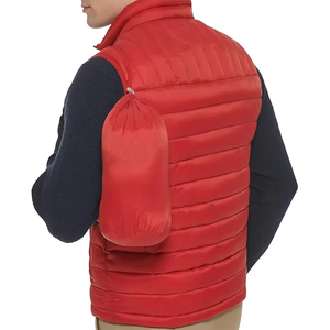 Veste courte personnalisée de haute qualité pour hommes coupe-vent d'extérieur d'hiver gilet liquide meilleure vente veste en duvet - Product Image 5