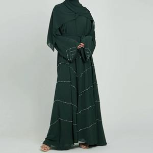 2024 thobe/thawb ชุดสวดมนต์มุสลิมชุดยาวชุดมุสลิมสำหรับผู้หญิงชุดยาวสีทึบ - Product Image 6