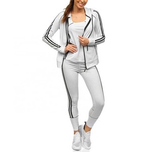 Service OEM de haute qualité Logo personnalisé Survêtement à capuche d'hiver pour femme 100% coton Vente confortable - Product Image 5