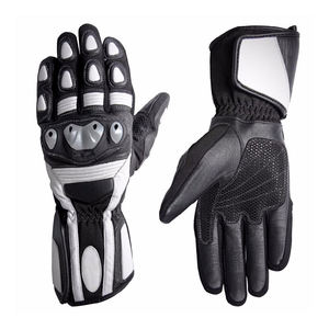 Men's Windproof and Waterproof <b>Racing</b> Leather <b>Gloves</b> for Outdoor Cycling and Motorbike <b>Racing</b> <b>Gloves</b> - Product Image 1
