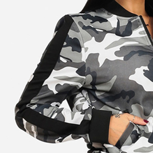 Custom <b>Camo</b> Sweat suit Women <b>Camo</b> Tracksuit Females Sweat Suit Two Piece Set - Product Image 4