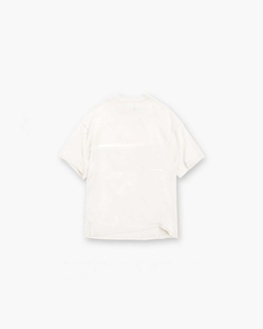 Venta al por mayor Premium 100% algodón de punto en blanco de gran tamaño camisetas logotipo personalizado Unisex verano manga corta - Product Image 4