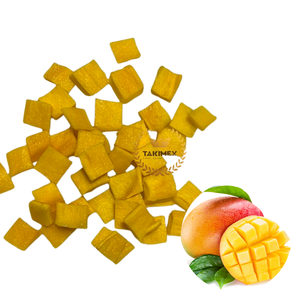 Cubos de mango de secado suave de calidad superior OEM de Vietnam 100% cubos de fruta seca naturalmente bajos en azúcar - Product Image 1