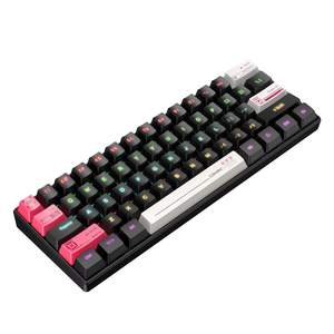 <span class=keywords><strong>Clavier</strong></span> mécanique compact ONIKUMA MT605 60% - Tri-mode <span class=keywords><strong>sans</strong></span> <span class=keywords><strong>fil</strong></span> BT5.0/2.4G - Portable - Interrupteurs rouges silencieux - RoHS EMC - Pour ordinateur portable de bureau - Product Image 1