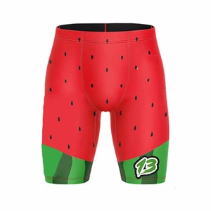 Ensemble de fitness et de sport sans manches à compression avec imprimé pastèque personnalisé par sublimation pour uniforme de football 7v7 - Product Image 6