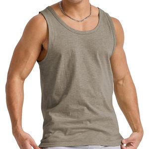 Camiseta sin Mangas de Último Diseño para Hombre, Ropa Elegante y Cómoda, Camiseta sin Mangas de Tela Suave al Tacto para Hombre - Product Image 1