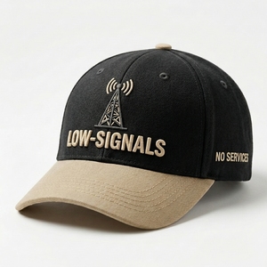 Custom Puff 3D Embroidered Logo 6-Panel Baseball Cap Polyester/Cotton Copper Buckle Closure Unisex Adult Sports Hat Common - Product Image 2
