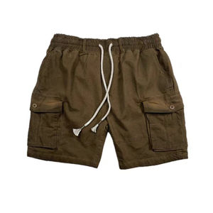 "Short en jean personnalisé taille moyenne lavé à l'acide Short en denim 100% coton respirant et vieilli 2025 Meilleur fournisseur OEM ODM" - Product Image 3