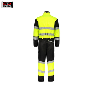 Uniformes DE SEGURIDAD personalizados 2024 Diseño personalizado Ropa DE TRABAJO Overoles protectores Uniforme para hombres - Product Image 3