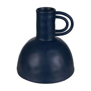 Vase à fleurs en métal de forme antique nouvellement conçu avec une finition enduite de poudre de couleur brillante pour un charmant accent de maison classique - Product Image 3